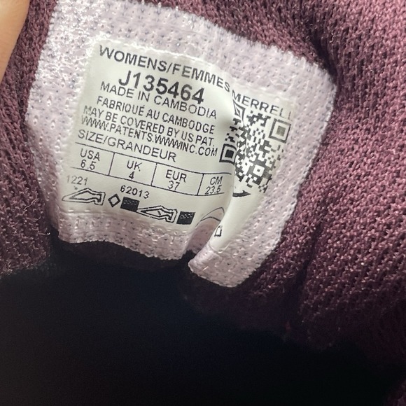 Merrell Women's Accentor 3 Sport GORE-TEX Hiking Shoes Size 6.5 Fuchsia Purple - Picture 7 of 7